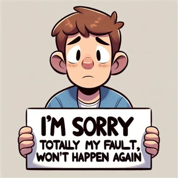 'It was my fault completely'