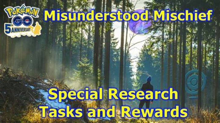 'Misunderstood Mischief' Pokemon GO Tasks and Rewards