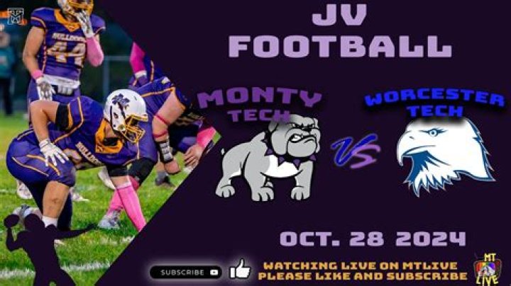 161014 Monty Tech vs Worcester Tech Football