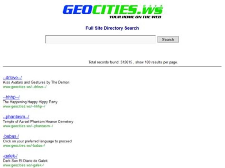 3 Archives That Will Bring You Back Into The Days Of GeoCities