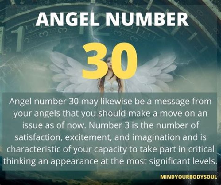 30 Angel Number