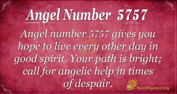 5757 Angel Number