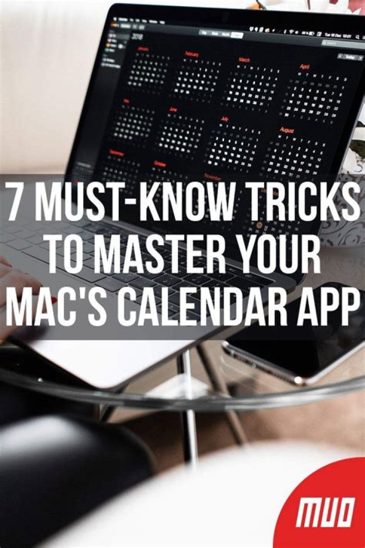 7 Must-Know Tricks to Master Your Mac's Calendar App