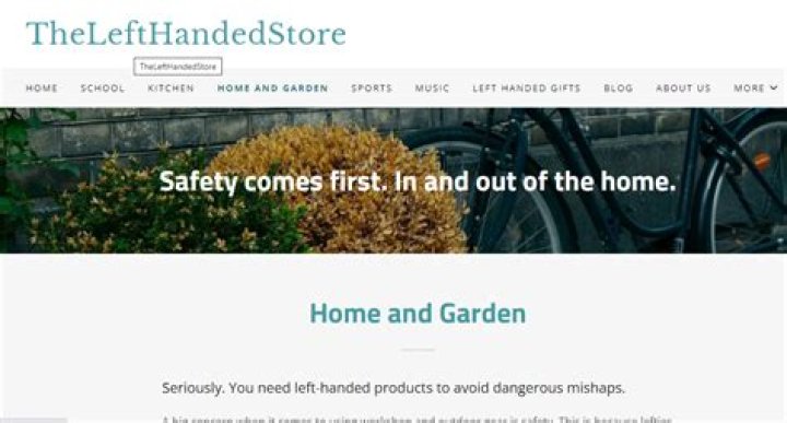 7 Online Stores for Left-Handed Products