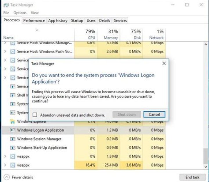 7 Windows Task Manager Processes You Should Never Kill