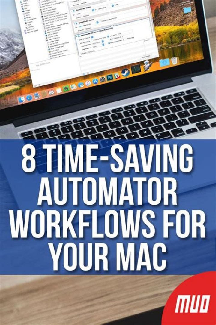 8 Time-Saving Automator Workflows for Your Mac