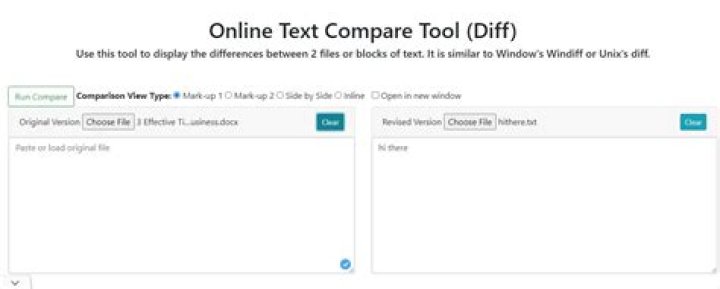 9 Online Tools to Compare Files and Find Differences