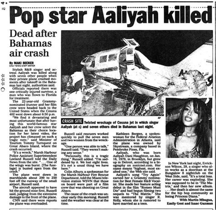 Aaliyah Death: The Untold Story Of An Icon's Tragic End