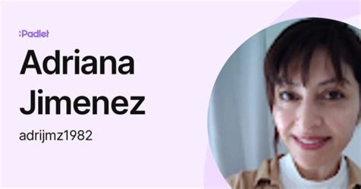 Adriana Jiménez Age, Married【 Measurements 】Wikipedia, Net worth