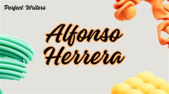 Alfonso Herrera Net Worth 2024