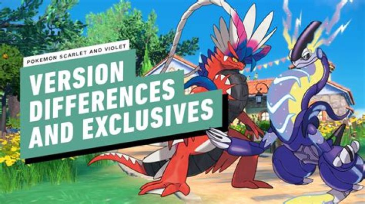 All Differences & Exclusives in Pokemon Scarlet & Violet