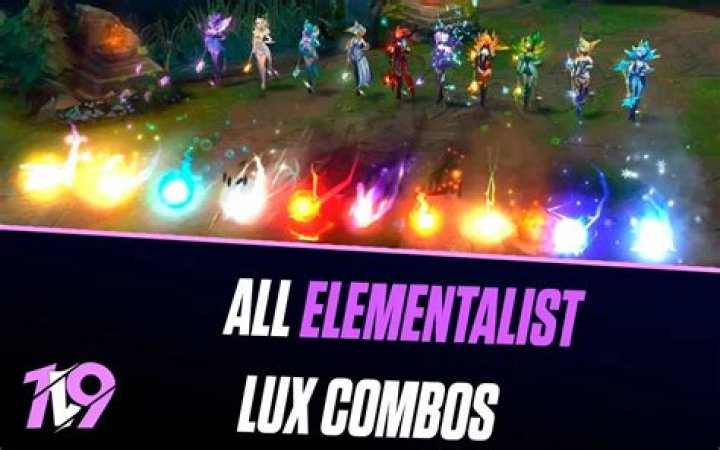 All Elementalist Lux Combinations - League of Legends