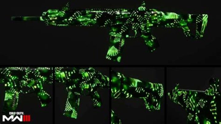 All Modern Warfare 3 & Warzone Weekly Challenges: Unlock Helical Reverb animated camo