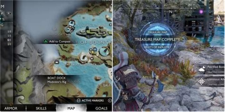 All treasure maps and locations in God of War