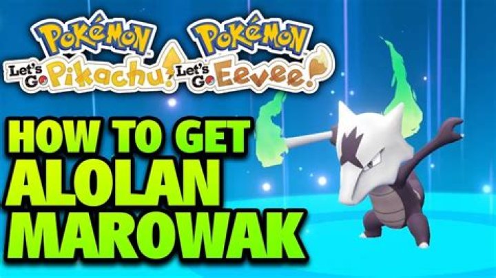 Alolan Marowak Pokemon GO: How to Catch
