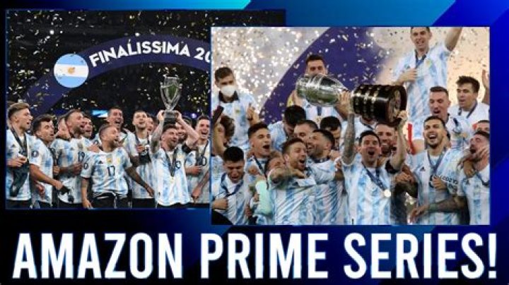 Amazon Prime to release Argentina national team series, Copa America, World Cup