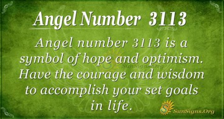 Angel Number 3113 Meaning And Significance