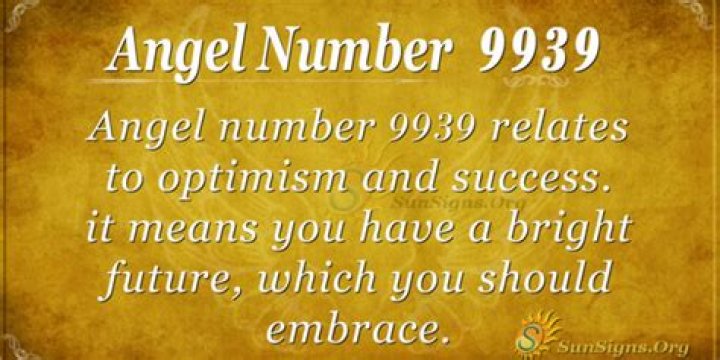 Angel Number 9939 Meaning And Significance