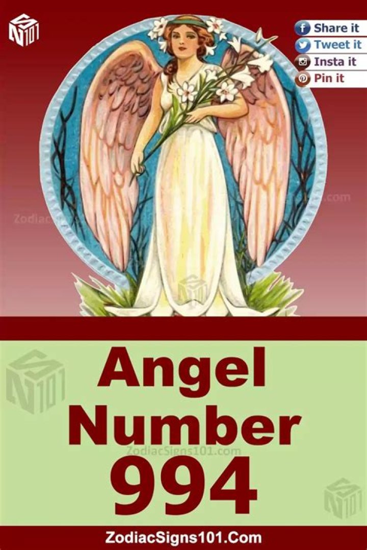Angel Number 994 Meaning And Significance