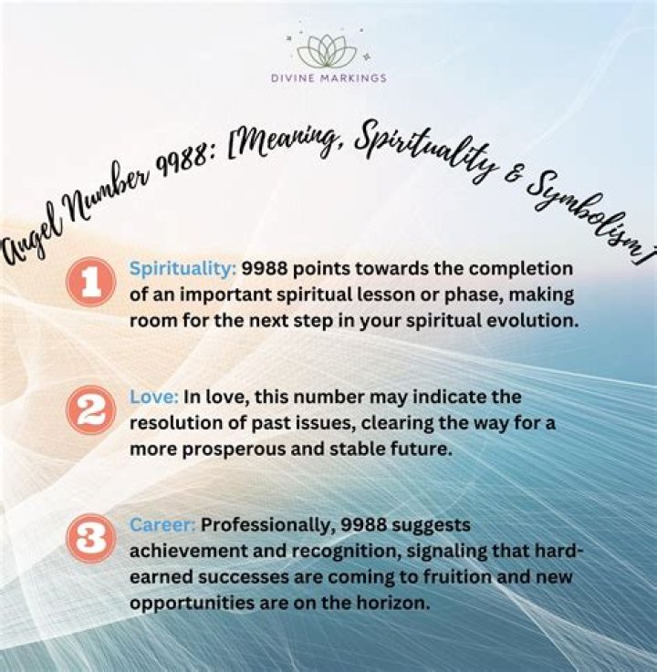 Angel Number 9988 Meaning And Significance