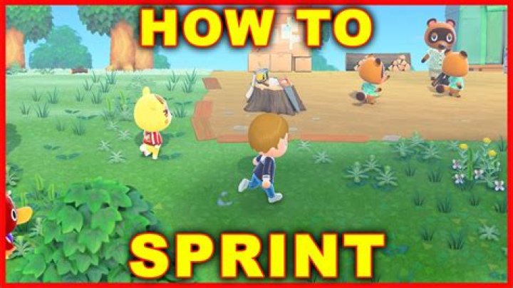Animal Crossing New Horizons: How to Sprint & Run Faster