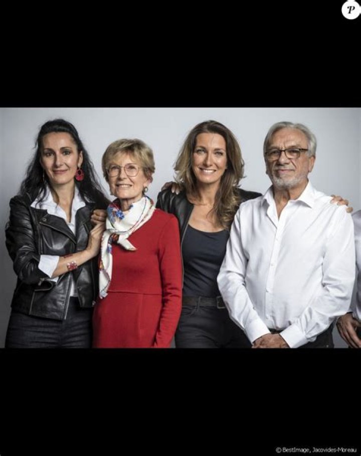 Anne-Claire Coudray Et Sa Fille