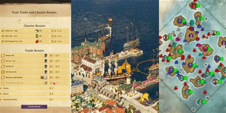 Anno 1800: How to Set Up Trade Routes