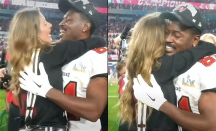 Antonio Brown proves viral image of him and Gisele Bundchen is indeed real