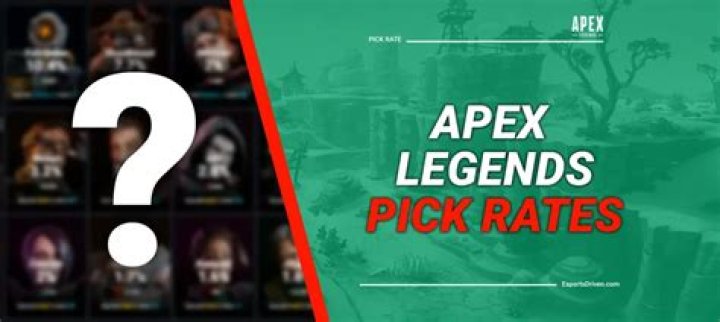 Apex Legends Season 12 Legend Pick Rates: Full List