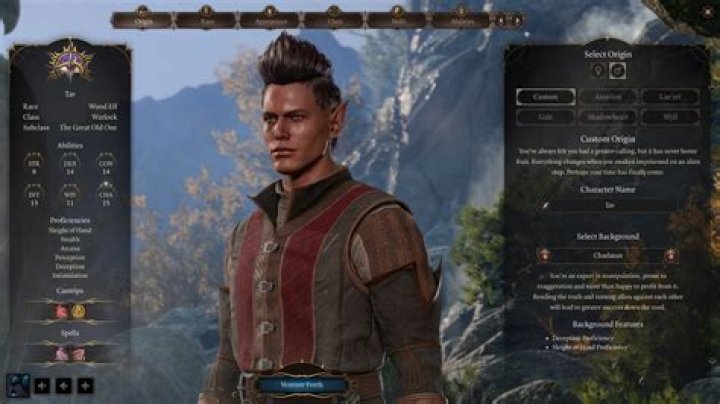 Baldur’s Gate 3 character creation, background, race, and class guide