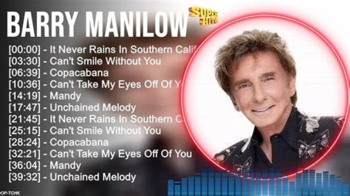 Barry Manilow's 10 best songs ever, ranked
