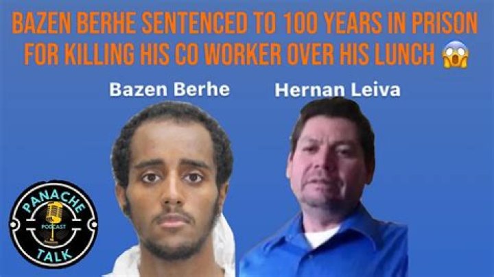 Bazen Berhe Nationality: Man Who Killed Co-Worker Over Lunch