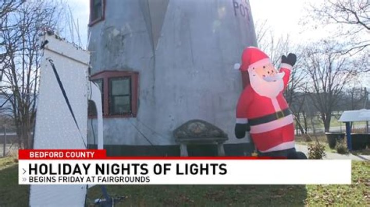 Bedford Co. prepares for return of annual holiday lights display