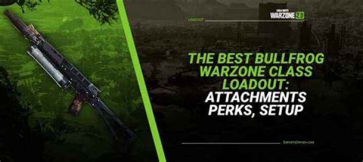 Best Bullfrog Weapon Loadout Warzone Pacific Season 2