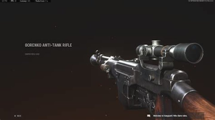 Best Gorenko Anti-Tank Rifle Weapon Loadout Warzone Pacific Season 1
