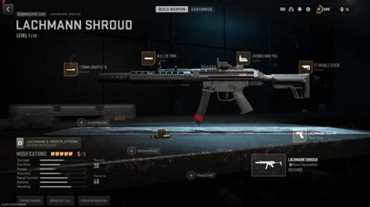 Best Lachmann Shroud Modern Warfare 2 class loadout: Attachments, Perks, Setup