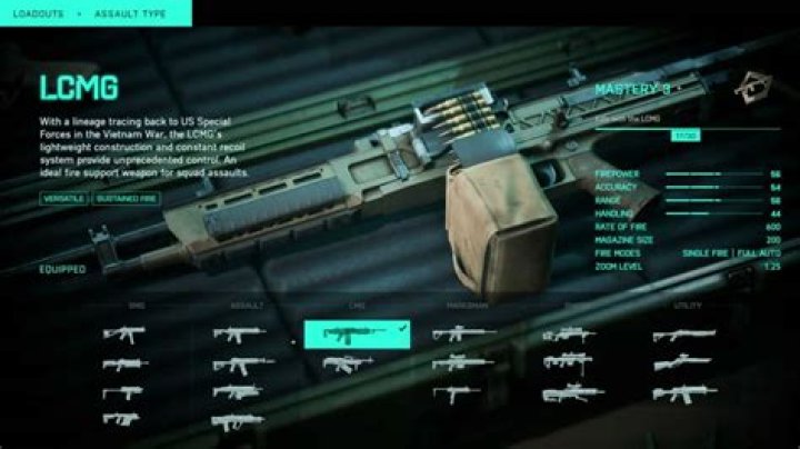 Best LCMG Battlefield 2042 class setup: Attachments, Gear, Specialists, more