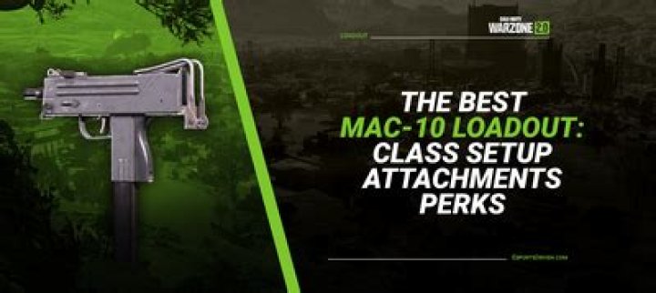 Best MAC-10 Warzone loadout: Class setup, Attachments, Perks