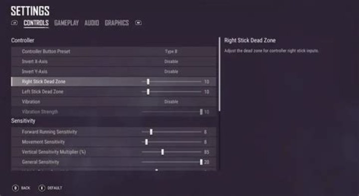 Best PUBG Settings for Xbox One