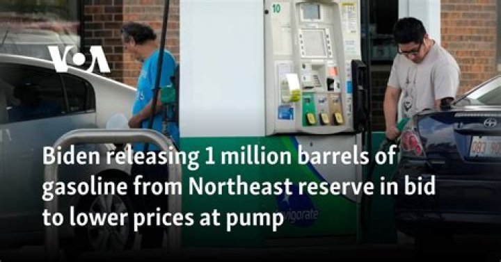 Biden taps into Northeast gasoline reserve in effort to lower gas prices