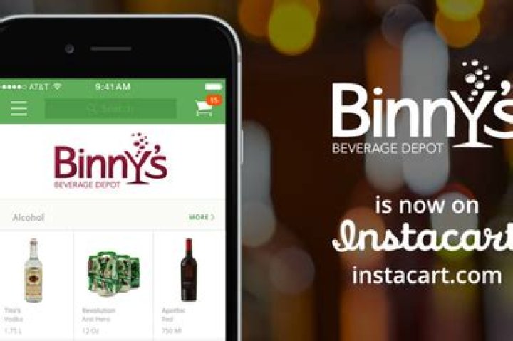 	Binny’s, Instacart partner on booze delivery	