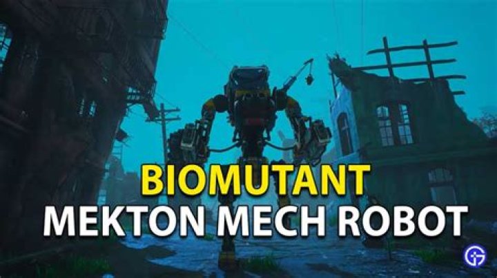 Biomutant: How to Get a Mech Robot (Mekton)