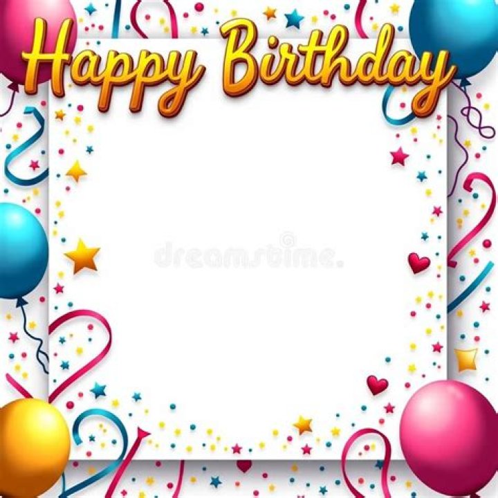 Birthday Borders and Backgrounds