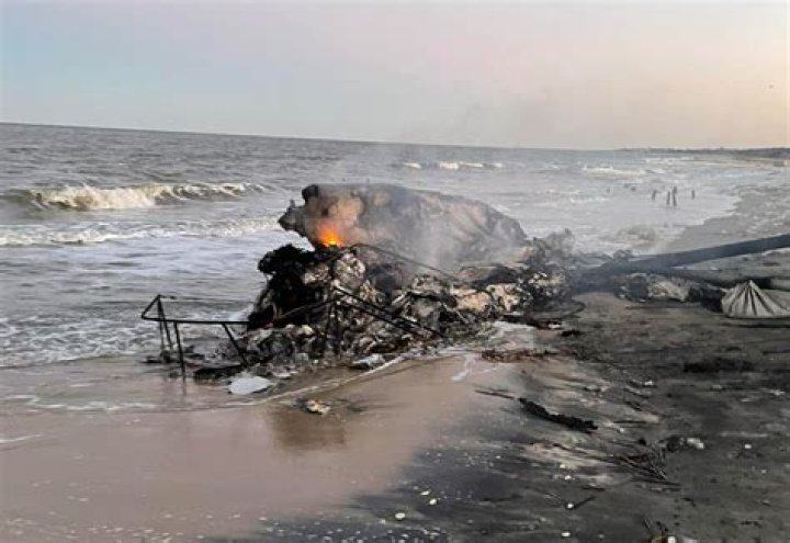 	BLAZE HITS SAILBOAT; $35,000 IN DAMAGE	