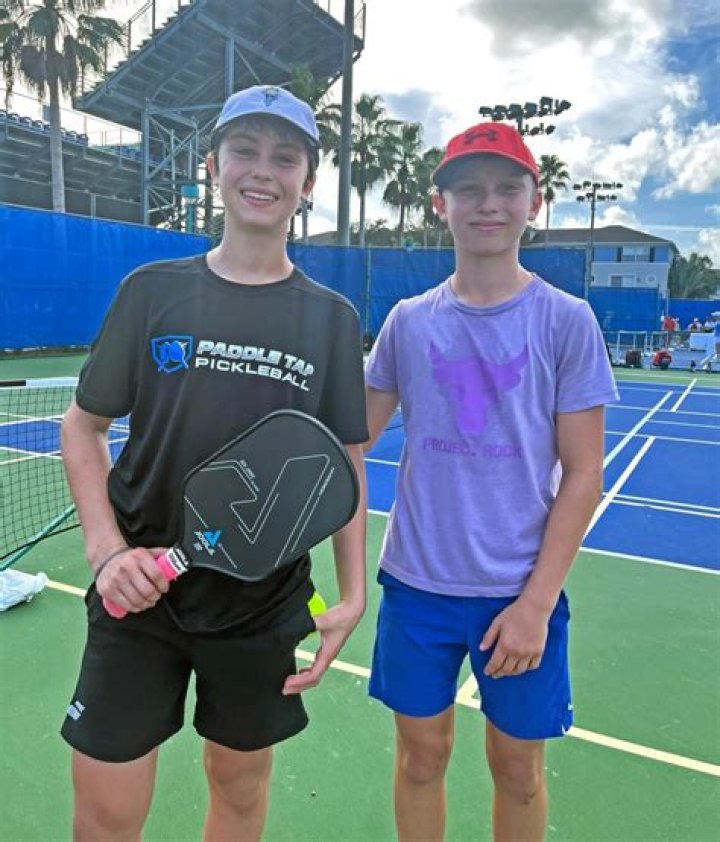	Boca tennis twins making their mark in pickleball	