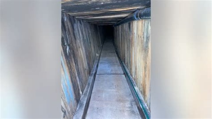 Border tunnel found appears to be ‘most sophisticated’