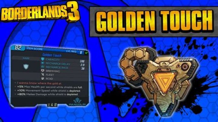 Borderlands 3 Golden Touch: How to Get, Stats & More