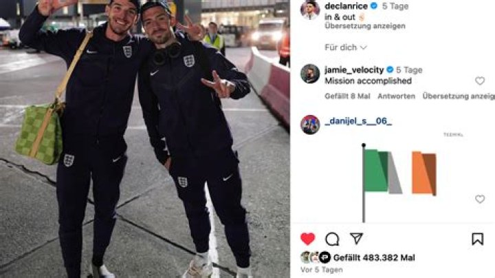 „Brich dir beide Beine!“ - Wie Declan Rice Irlands… – 11FREUNDE