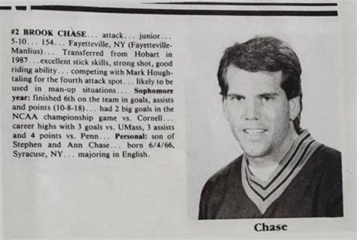 Brooke Chase Obituary, Syracuse University Lacrosse Legend And Respected Industry Professional Has Died -Death