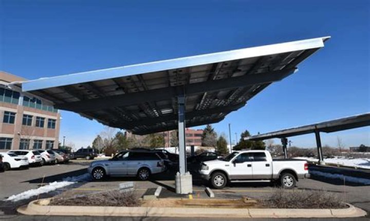 	Building company Moss adds rare solar parking canopy	